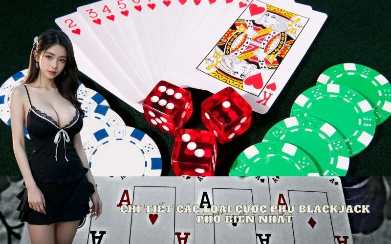 Chi tiết Các loại Cược phụ Blackjack Phổ biến Nhất