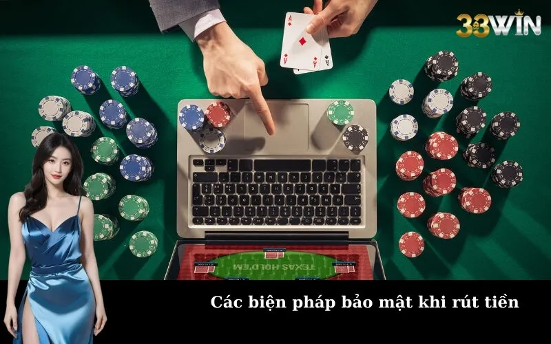 Các biện pháp bảo mật khi rút tiền